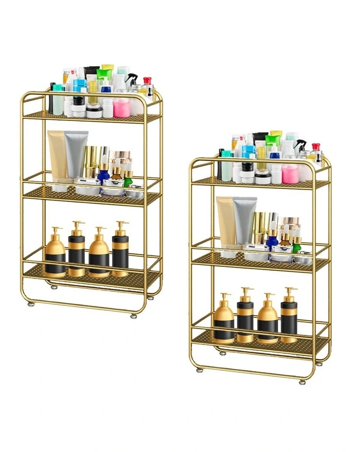 SOGA 2X 3 Tier Bathroom Storage Display Shelf Rack image 1