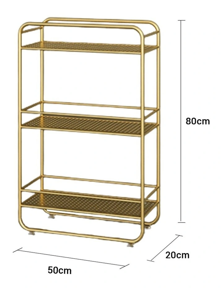 SOGA 2X 3 Tier Bathroom Storage Display Shelf Rack image 6