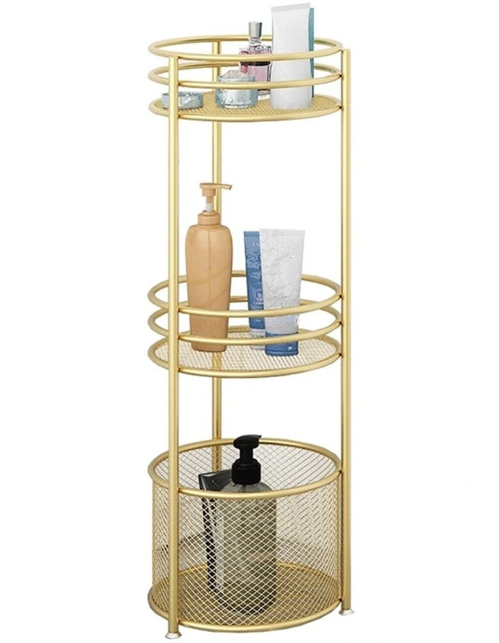 SOGA 2X 3 Tier Bathroom Storage Shelf Rack with Basket image 7