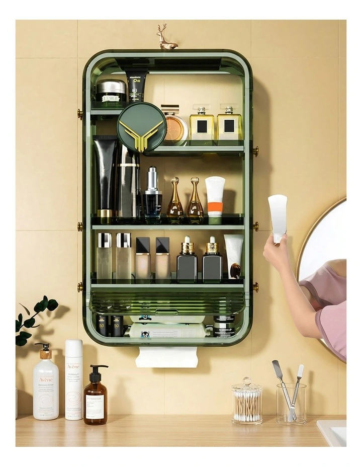 SOGA 2X Green Multi Tier Cosmetic Storage Rack Vanity Organiser image 4