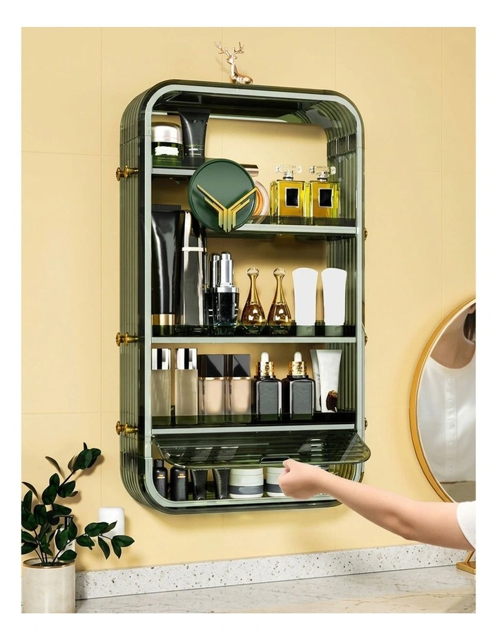 SOGA 2X Green Multi Tier Cosmetic Storage Rack Vanity Organiser image 5