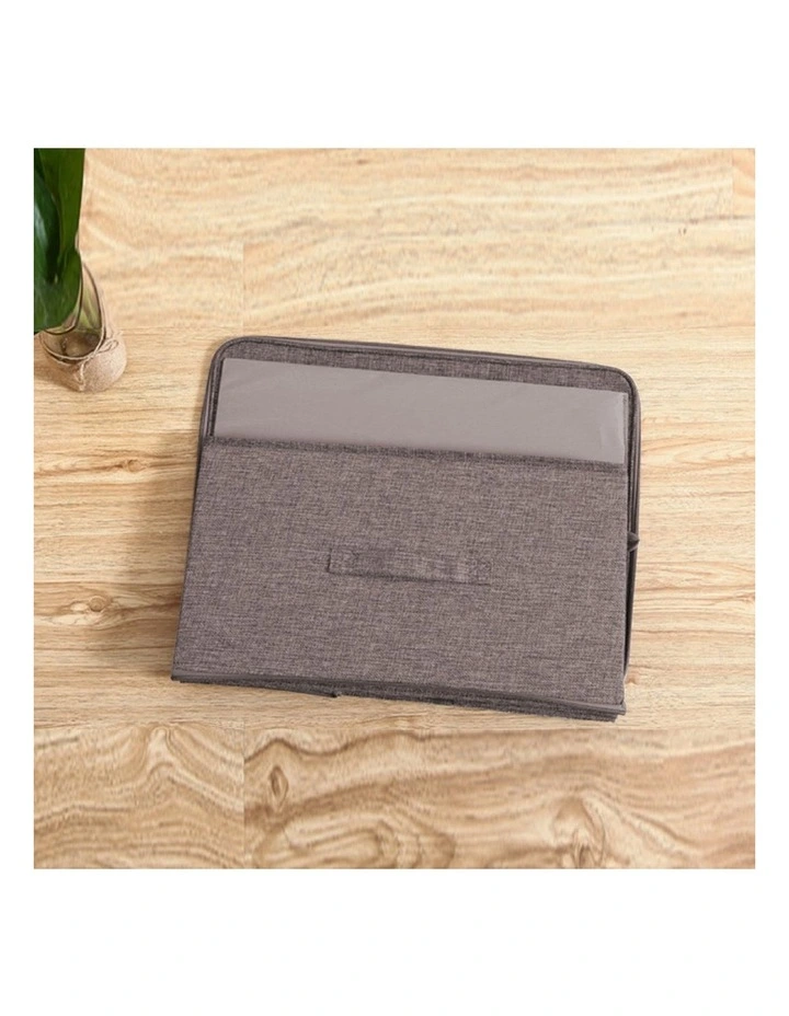 SOGA 2X Coffee Small Double Zipper Storage Boxes image 7