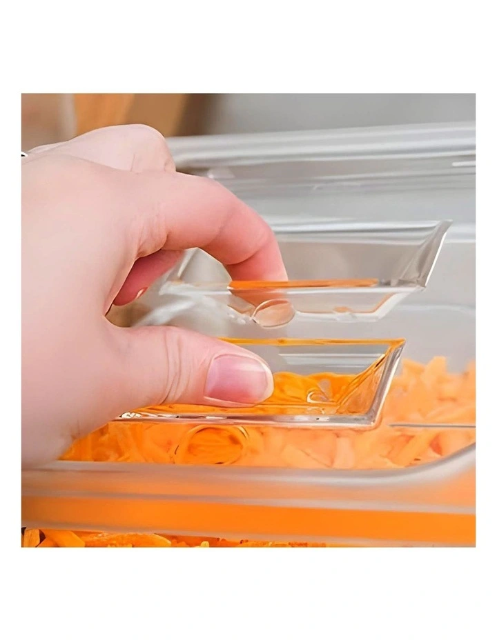 SOGA Clear Gastronorm 1/1 GN Lid Food Tray Top Cover Bundle of 2 image 5