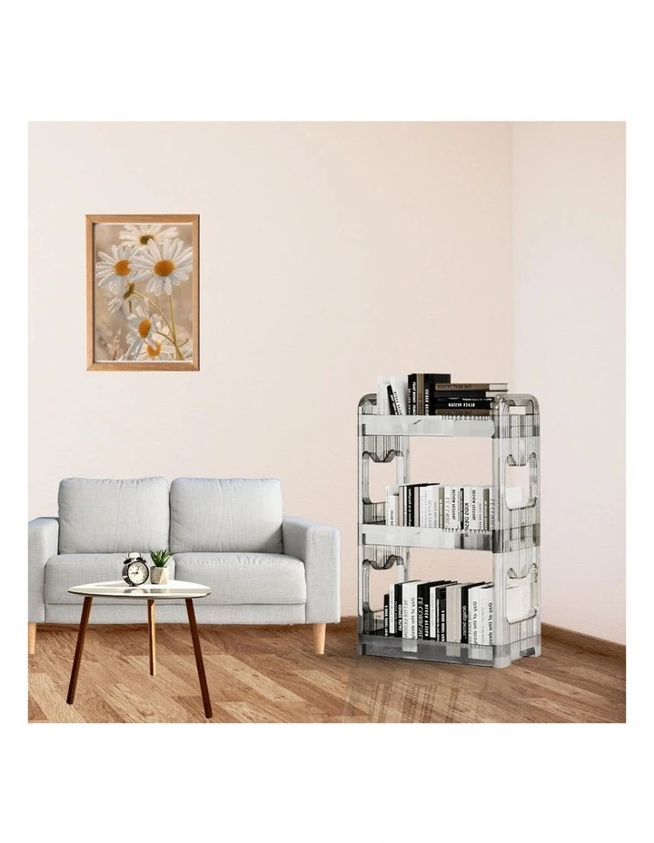 SOGA 2 Pack Storage Organisers 3 Tier Clear image 3