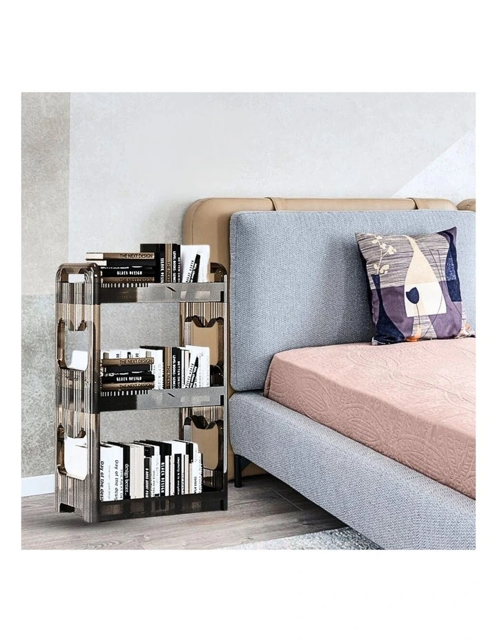 SOGA 2 Pack Storage Organisers 3 Tier Clear image 5
