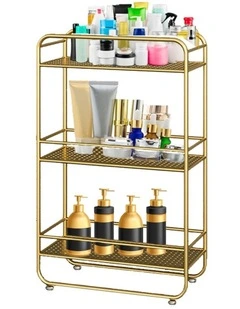 SOGA 3 Tier Bathroom Storage Display Shelf Rack