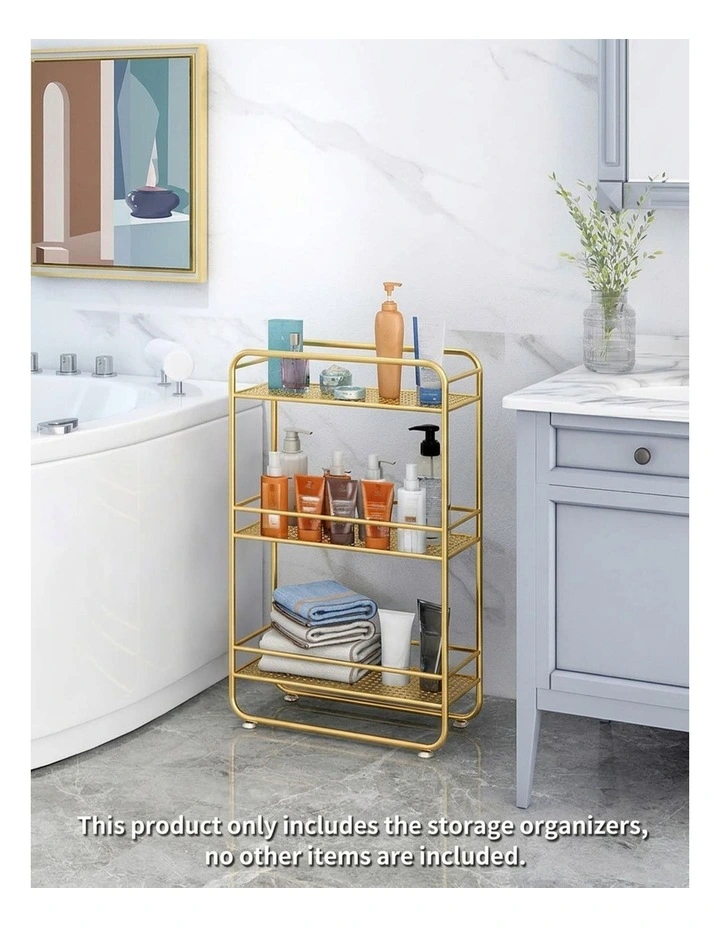 SOGA 3 Tier Bathroom Storage Display Shelf Rack image 4