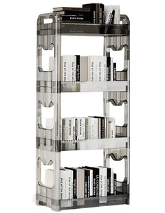 SOGA Storage Organiser 4 Tier Clear