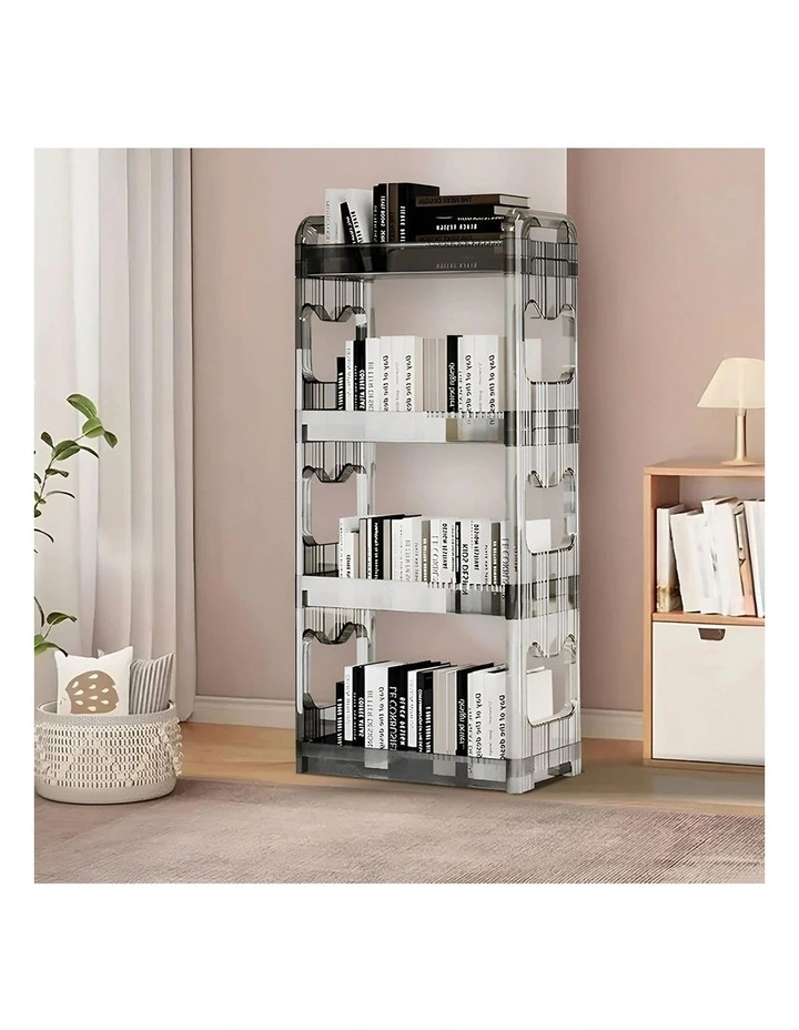 SOGA Storage Organiser 4 Tier Clear image 3