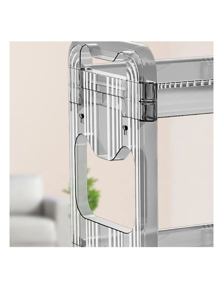 SOGA Storage Organiser 4 Tier Clear image 5