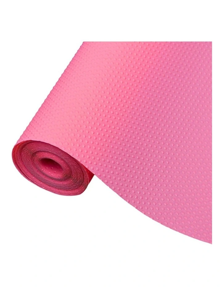SOGA 30 x 300cm Pink Non-Slip Drawer and Shelf Liner image 1
