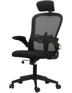 Oikiture Mesh Office Chair Fabric Black
