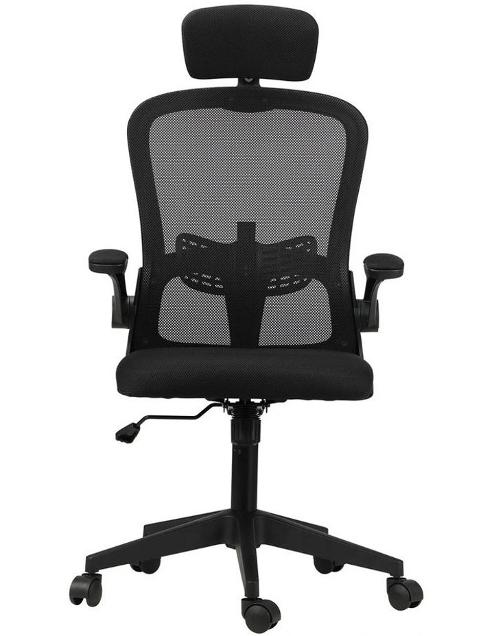 Oikiture Mesh Office Chair Fabric Black image 2