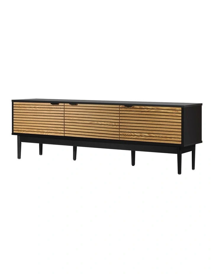 Oikiture Entertainment Unit TV Cabinet 160cm image 1