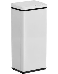 Oikiture 60L Motion Sensor Bin Touchless Trash Can White