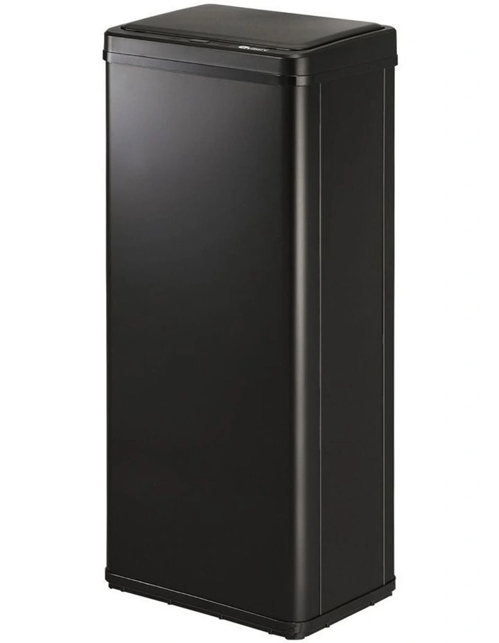 Oikiture 60L Motion Sensor Bin Touchless Trash Can Black image 1