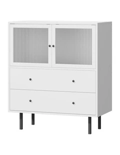 Oikiture Sideboard Buffet Storage Cabinet