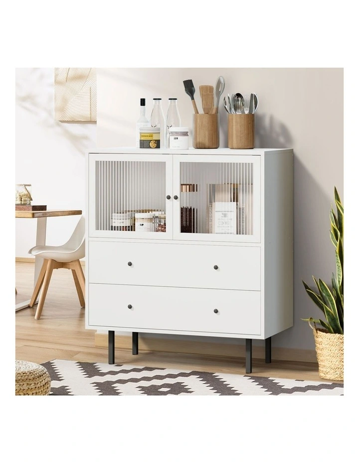 Oikiture Sideboard Buffet Storage Cabinet image 4