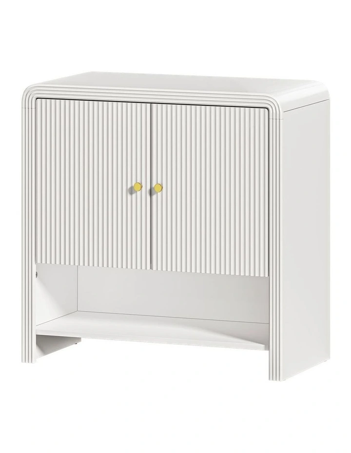 Oikiture Buffet Sideboard Storage Cabinet 2 Doors Cupboard image 1