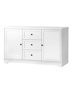 Oikiture Buffet Sideboard Storage Cabinet Hamptons
