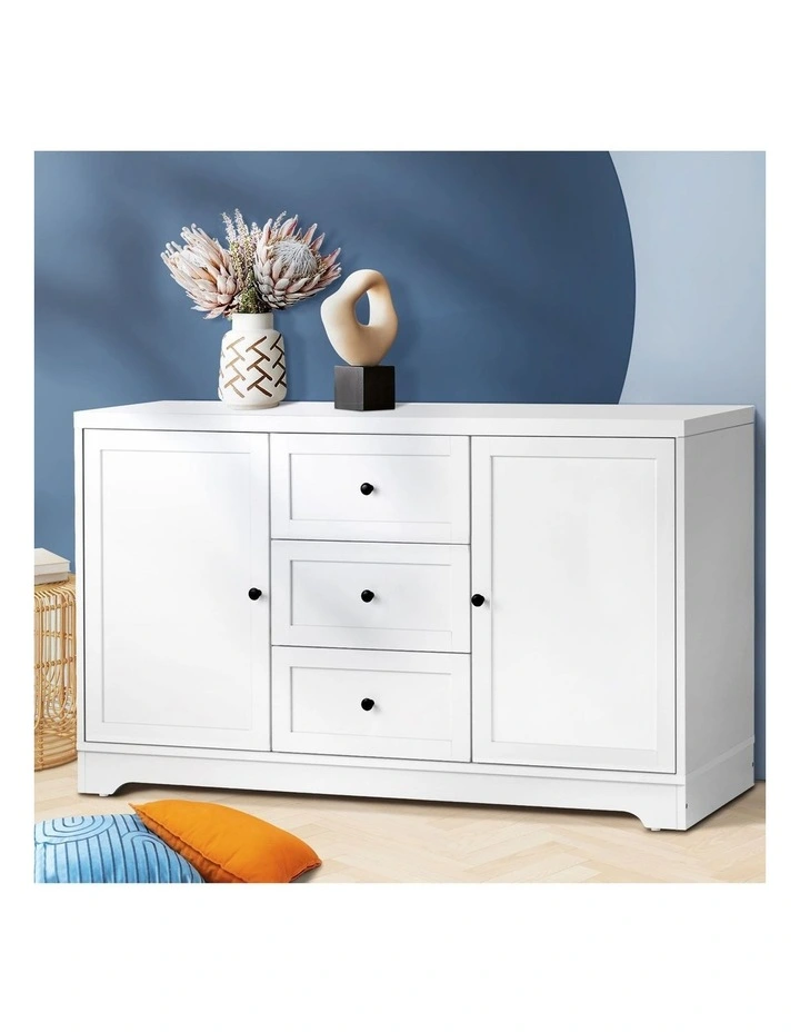 Oikiture Buffet Sideboard Storage Cabinet Hamptons image 4