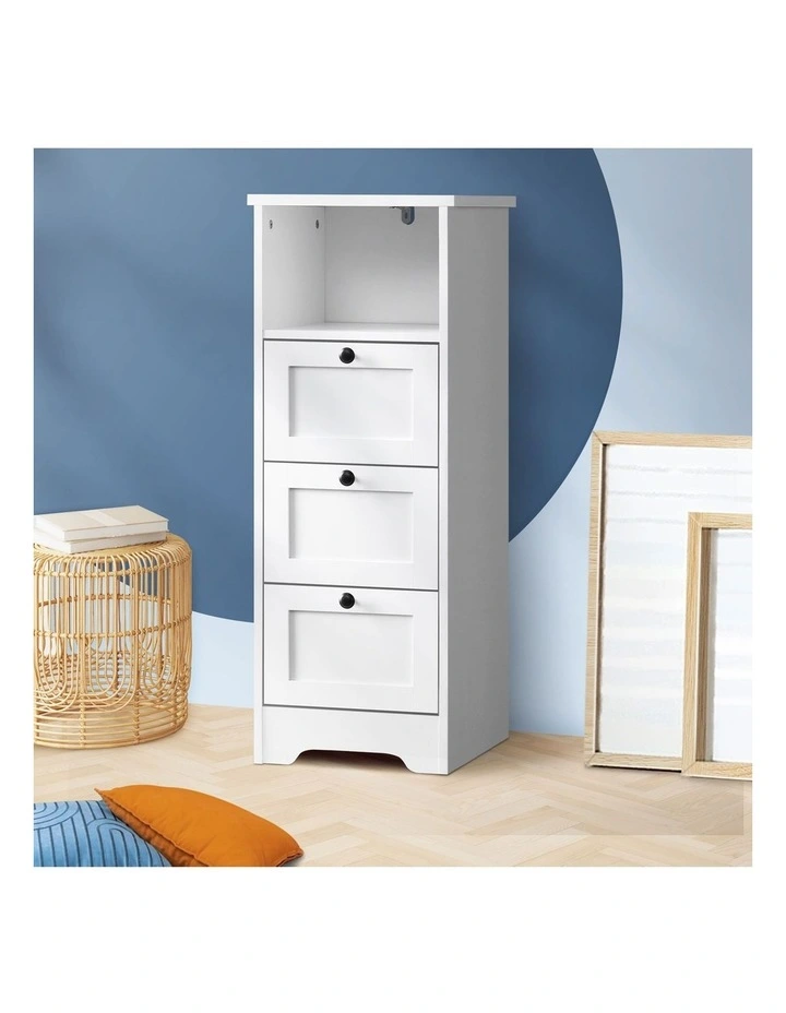 Oikiture Dresser Tallboy Chest of Drawers Storage Cabinet image 4