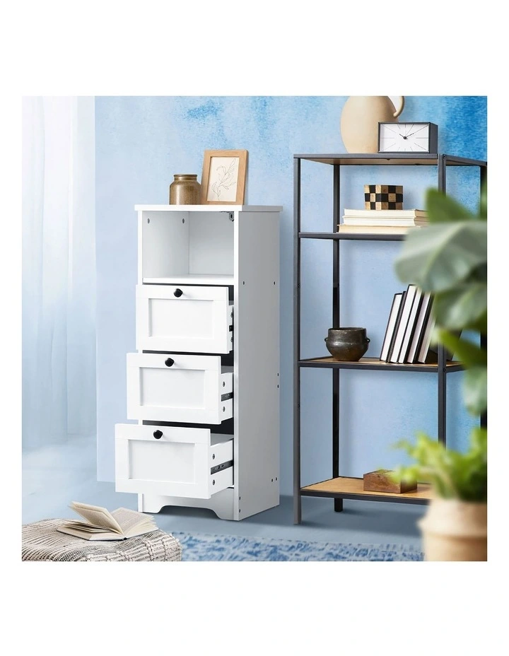 Oikiture 2PCS Dresser Tallboy Chest of Drawers Storage Cabinet image 6