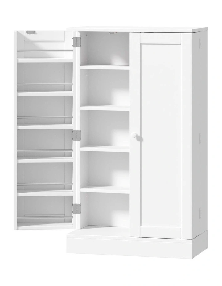 Oikiture Buffet Sideboard Storage Cabinet White image 1