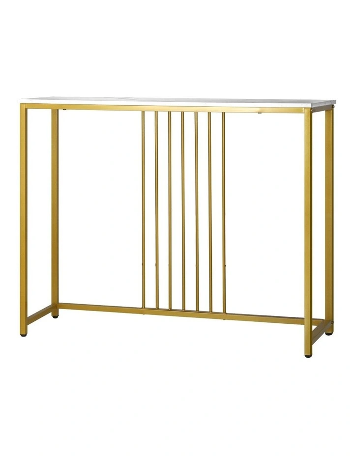 Oikiture Marble Dinning Table Nesting Coffee Side End Table Accent Console Table image 1