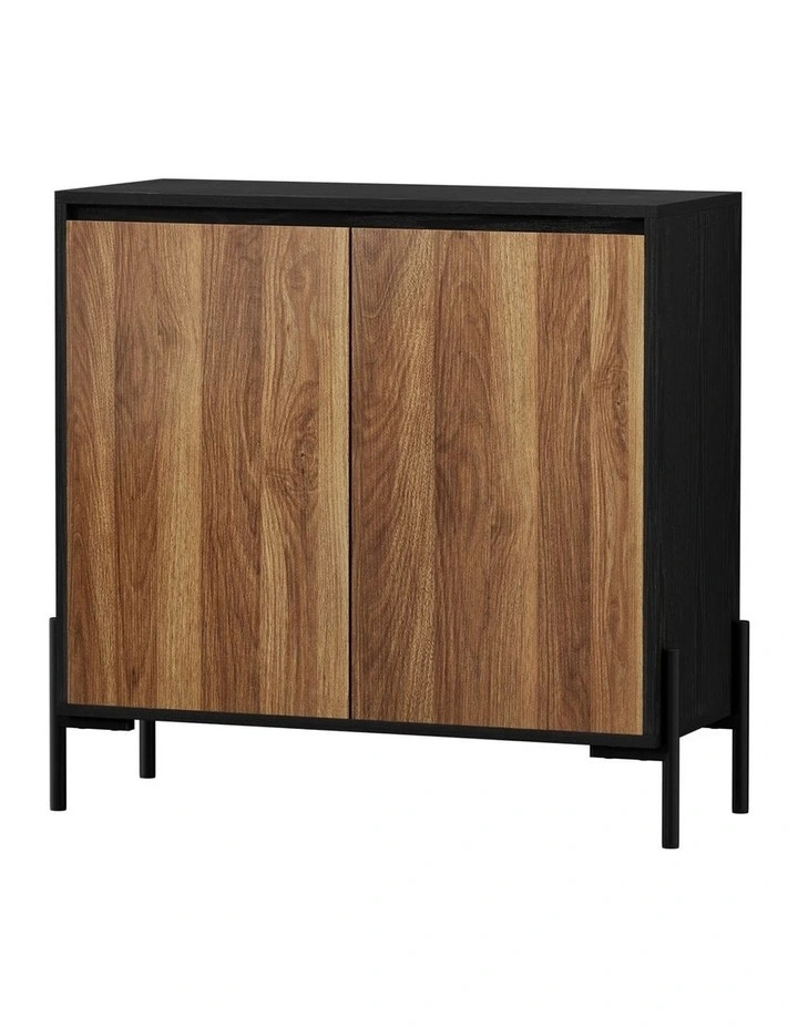 Oikiture 2 Doors Buffet Sideboard Storage Cabinet image 1