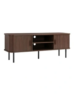 Cooper & Co. Haven Sliding Door Entertainment Unit Walnut
