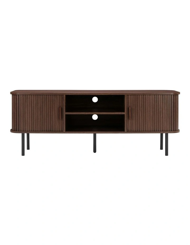 Cooper & Co. Haven Sliding Door Entertainment Unit Walnut image 3