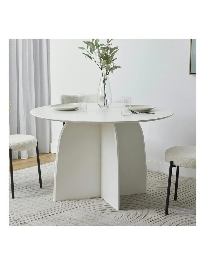 Cooper & Co. Cami 120cm Dining Table White image 2
