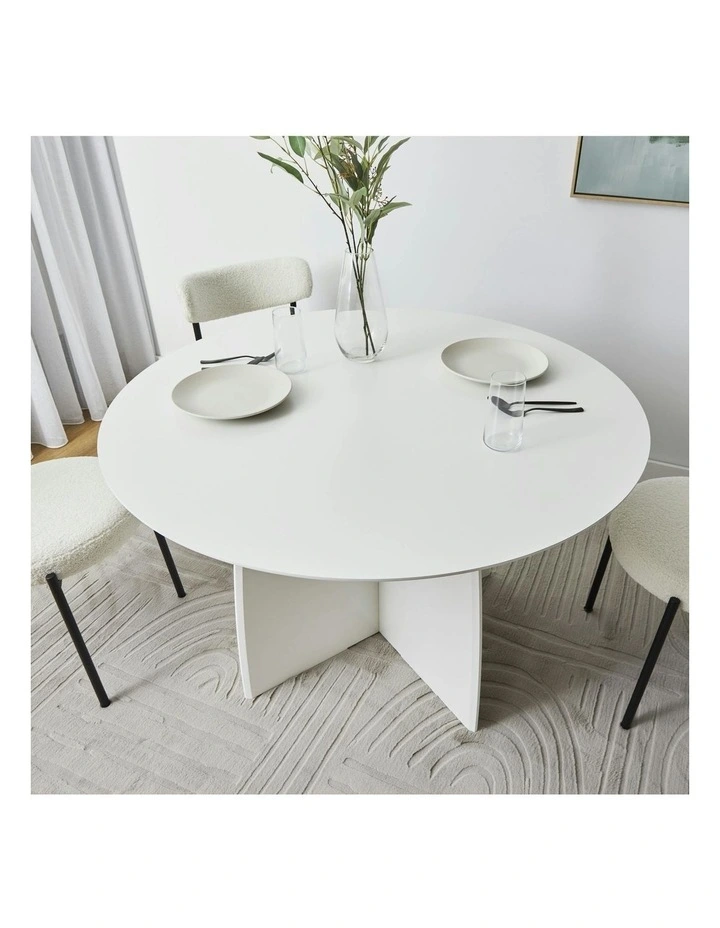 Cooper & Co. Cami 120cm Dining Table White image 4