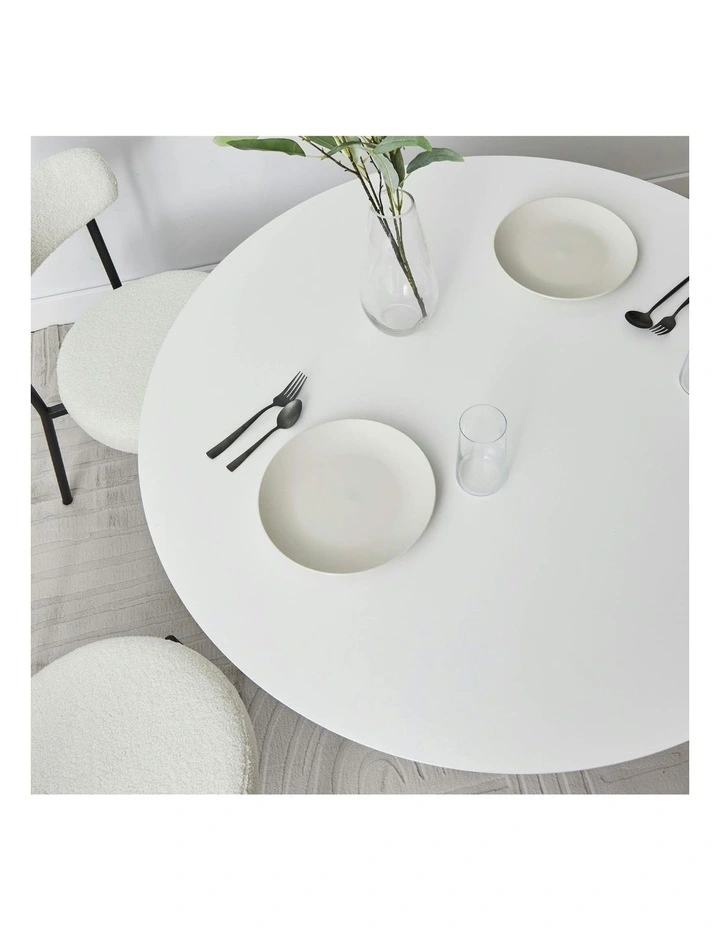 Cooper & Co. Cami 120cm Dining Table White image 5