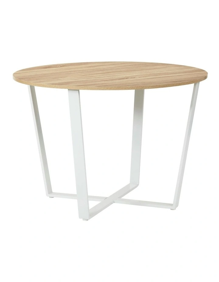Cooper & Co. Arizona 110cm Dining Table White image 1