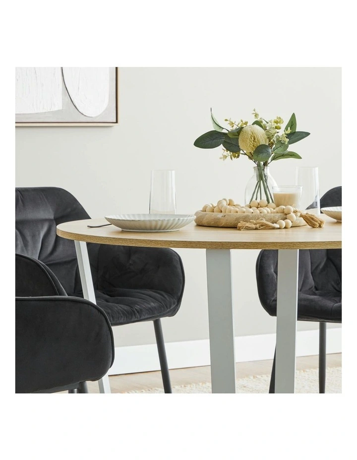 Cooper & Co. Arizona 110cm Dining Table White image 4