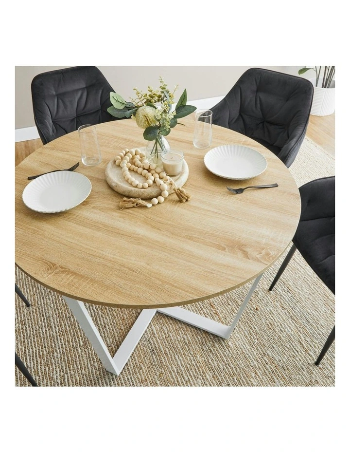Cooper & Co. Arizona 110cm Dining Table White image 5