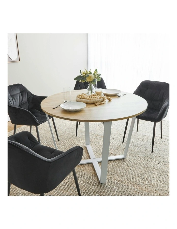 Cooper & Co. Arizona 110cm Dining Table White image 6