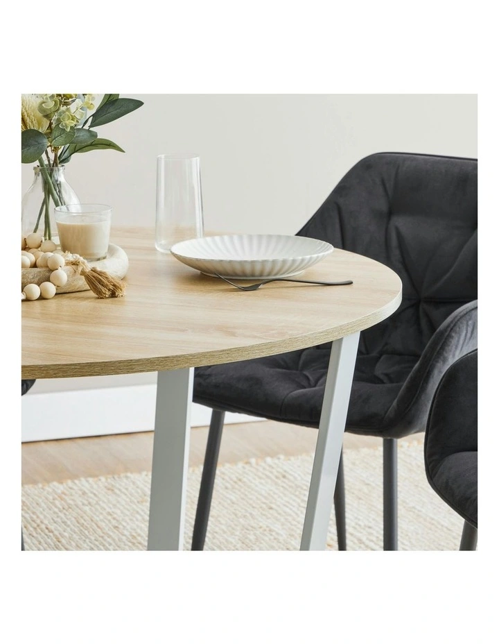 Cooper & Co. Arizona 110cm Dining Table White image 7