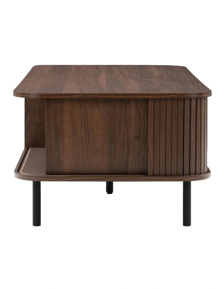 Cooper & Co. Haven Sliding Door Coffee Table Walnut image 5