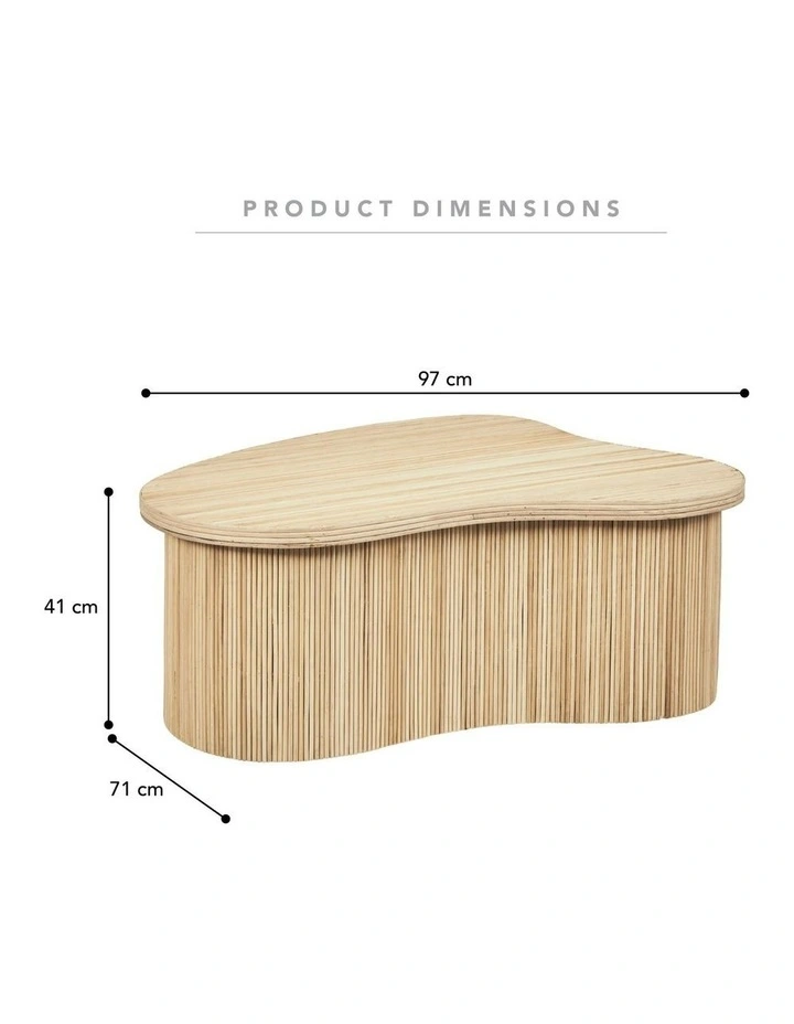 Cooper & Co. Edo Wave Storage Coffee Table image 3