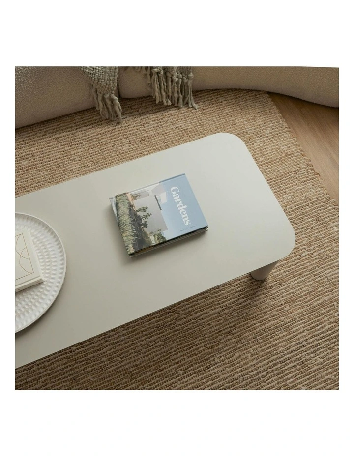Cooper & Co. Maison 120cm Metal Coffee Table White image 4