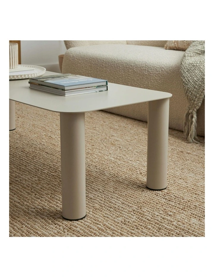 Cooper & Co. Maison 120cm Metal Coffee Table White image 5