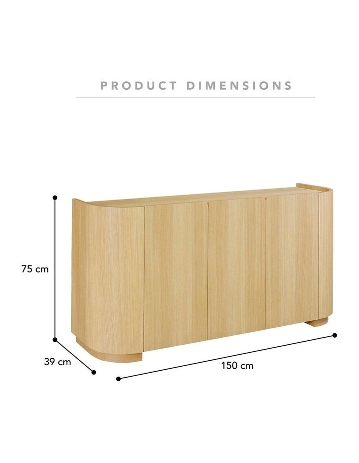 Cooper & Co. Ora 150cm Sideboard Natural image 3