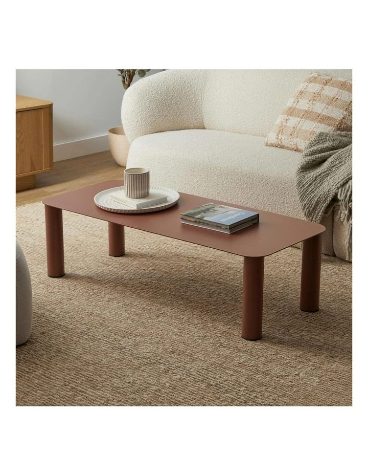 Cooper & Co. Maison 120cm Metal Coffee Table Mocha image 2
