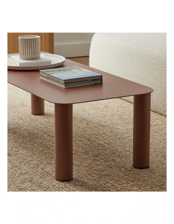 Cooper & Co. Maison 120cm Metal Coffee Table Mocha image 5