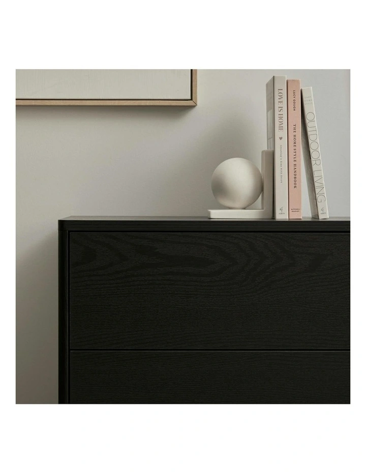 Cooper & Co. Oxford Chest of 6 Drawers Black image 6