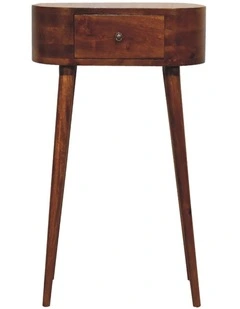 Artisan Furniture Solid Wood Mini Albion Chestnut Console,  Brown