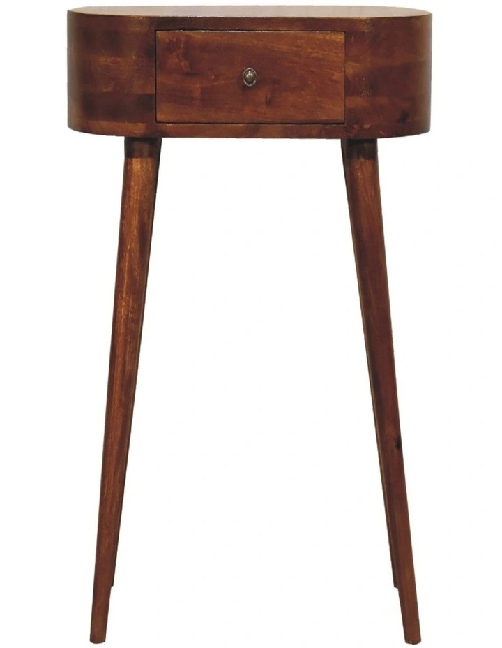 Artisan Furniture Solid Wood Mini Albion Chestnut Console, Brown image 1